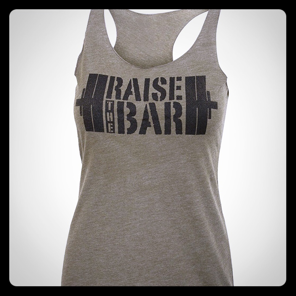 Raise the bar workout tank